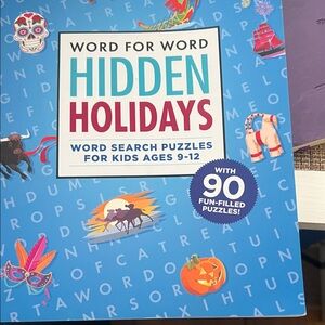 Word for Word Hidden Holidays Puzzle Book